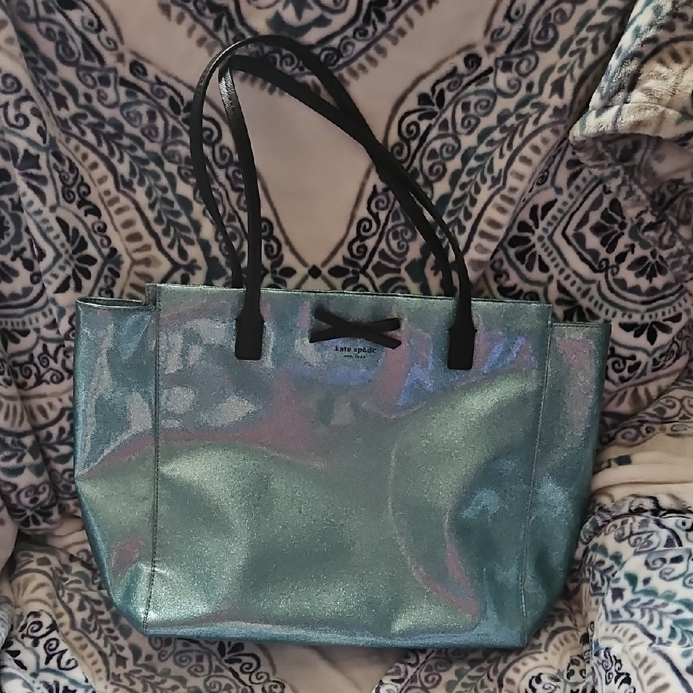 Kate Spade Green Tote Bag